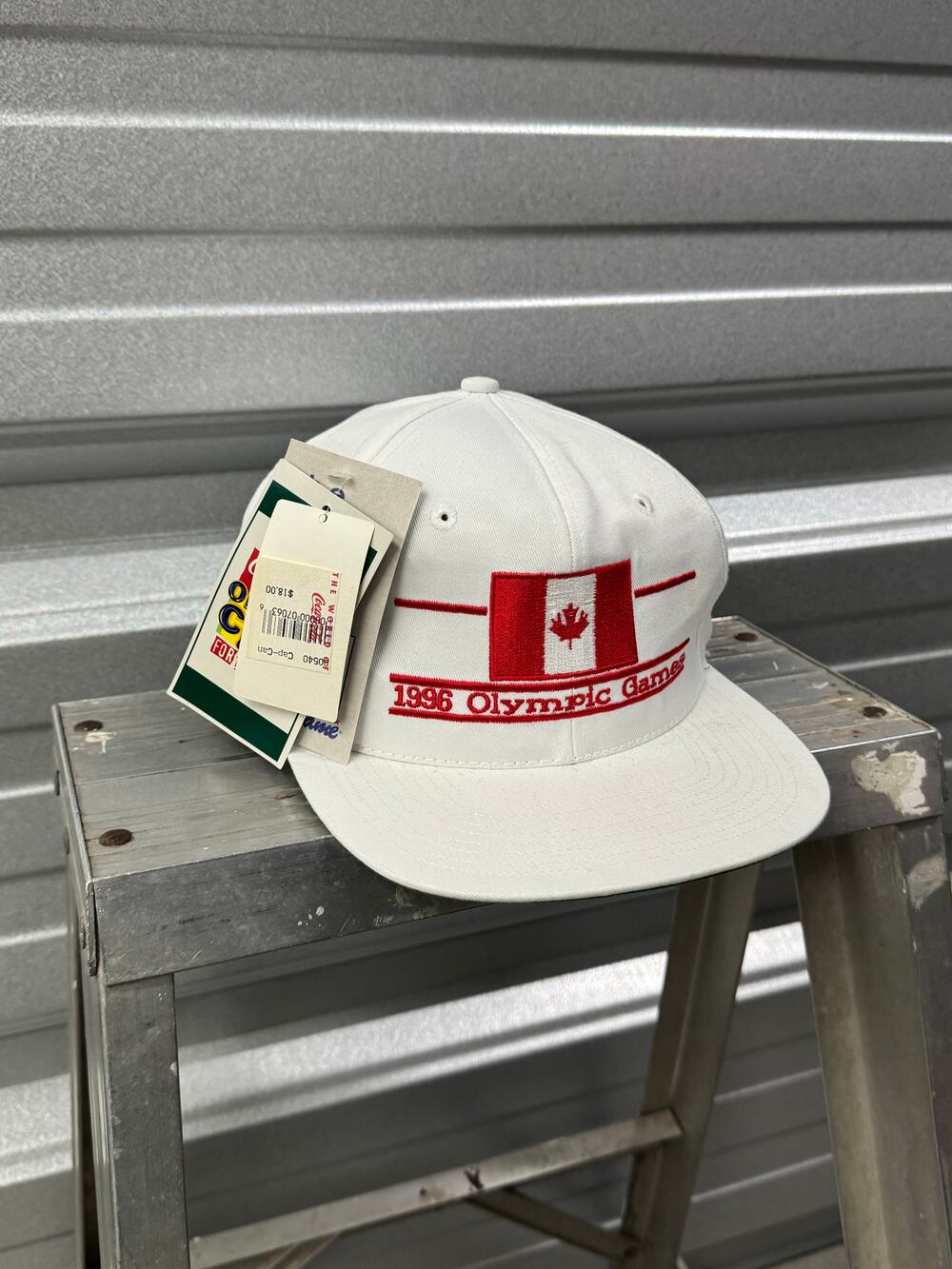 1996 The Game Team Canada Atlanta Olympic Games Snapback Hat